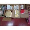 Image 10 : Boxes Misc Tulle Rolls, Bows, Paper, Ribbon, Christmas Ornaments, Shredder, etc