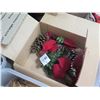 Image 17 : Misc Christmas: Artificial Wreaths & Tree, Tablecloths, Ornaments, Gift Bags, Bows, etc