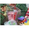 Image 25 : Misc Christmas: Artificial Wreaths & Tree, Tablecloths, Ornaments, Gift Bags, Bows, etc
