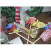 Image 26 : Misc Christmas: Artificial Wreaths & Tree, Tablecloths, Ornaments, Gift Bags, Bows, etc
