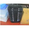 Image 26 : Multiple Plastic Bins (some w/ Lids), Ginger Jars, Decorative Tote Bags, Vases, etc