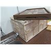 Image 11 : Multiple Woven Baskets, Metal Shelf Pieces, Ikea Mesh Storage, Artificial Fruit, Rope, etc