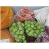 Image 16 : Multiple Woven Baskets, Metal Shelf Pieces, Ikea Mesh Storage, Artificial Fruit, Rope, etc