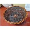 Image 31 : Multiple Woven Baskets, Metal Shelf Pieces, Ikea Mesh Storage, Artificial Fruit, Rope, etc