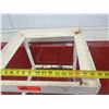 Image 4 : White Metal Table Frame 19"x19"x18"H