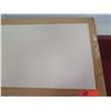 Image 3 : Wood & White Laminate End Table w/ Drawer & Undershelf 31"x20"x23"H