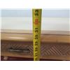 Image 10 : Mark David Custom Furniture Wood & White Laminate Table w/ Drawer 48"x28"x30"H