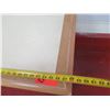 Image 8 : Mark David Custom Furniture Wood & White Laminate Table w/ Drawer 48"x28"x30"H