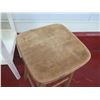 Image 10 : Lipper International Small Wooden Chair 20"H, Plastic 2 Tier Shelf 30"H & Wood Stool 23"H