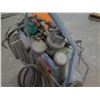 Image 8 : Qty 2 Welding Tanks w/ Gauges & Hoses on Cart