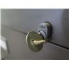 Image 2 : Metal 4 Drawer Locking Gray  File Cabinet
