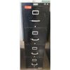 Image 1 : Columbia Metal 4 Drawer Black File Cabinet