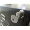 Image 2 : HON Locking Metal 4 Drawer Black File Cabinet