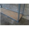 Image 3 : Metal & Wood 2 Tier Adjustable Shelf 96"x24"x60"H