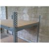 Image 3 : Metal & Wood 2 Tier Adjustable Shelf 72"x48"x60"H