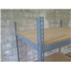 Image 5 : Metal & Wood 2 Tier Adjustable Shelf 72"x48"x60"H