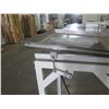Image 10 : Metal Table w/ Raised Edges & Light 46"x21"x39"
