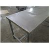Image 3 : Metal Work Table 60"x25"x31"H