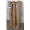 Image 1 : Metal Rolling Pan Cooling Rack 26"x18"x50"H New in Wood Crate