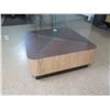 Image 2 : Round Clear 3 Tier Interlocking Display on Wood Base