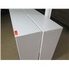 Image 2 : Qty 2 White Tables 48"x12"x37"H & Smaller Table 36"x12"x25"H