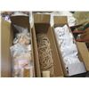 Image 26 : Misc Glassware, Plastic Organizers, Wood Frames, Ball Caps, Turtle Pendants, Trays, etc