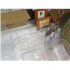 Image 8 : Misc Glassware, Plastic Organizers, Wood Frames, Ball Caps, Turtle Pendants, Trays, etc