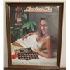 Image 1 : Menehune Mac Boxed Candy Print w/ Aloha From Hawaii & Girl in Wood Frame 18"x22"