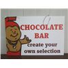Image 2 : Menehune Chocolate Bar 'Create Your Own Selection' Sign 27"x18"