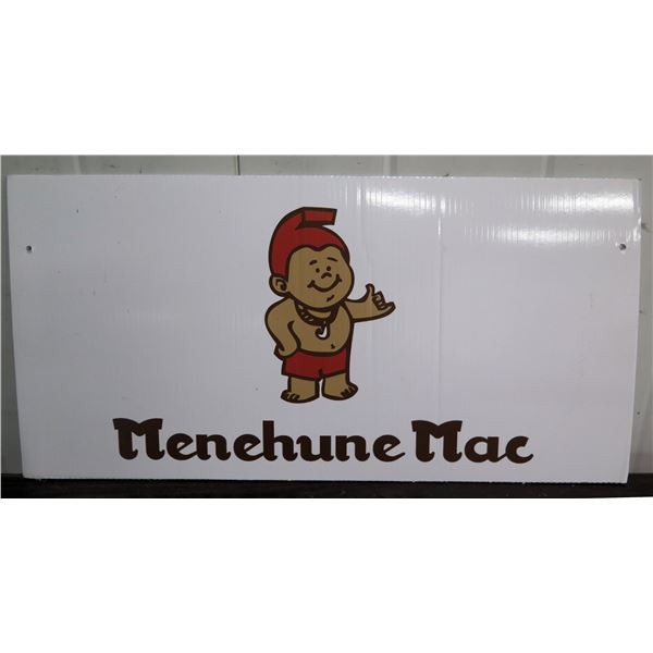 Menehune Mac Sign 24"x11"