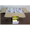 Image 1 : Qty 12 White Metal Boxes w/ Latch & Handles