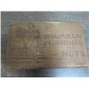 Image 3 : Wooden Hawaiian Candies & Nuts Box w/ Hula Dancer 9"x5"x2"H