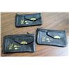 Image 1 : Qty 3 Menehune Mac Coin Purses w/ Zipper Pocket