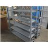 Image 3 : Qty 1 Metal 7-Tier Adjustable Shelf 48"x12"x87"H