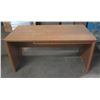 Image 1 : Wooden Desk w/ Front Drawer 60"x30"x30"HShaw