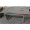 Image 1 : Shaw-Walker Metal Desk w/ Front Drawer 59"x31"x30"H