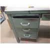 Image 8 : Steelmaster Executive Metal Desk w/ 7 Drawers 60"x30"x30"H