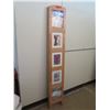 Image 8 : Wooden Tri Fold Photo & Document Display w/ 15 Sections 34"x68"H