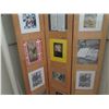 Image 3 : Wooden Tri Fold Photo & Document Display w/ 15 Sections