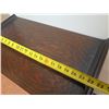 Image 10 : Wooden Asian Side Table w/ Curved Ends 23"x12"x29"H
