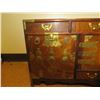 Image 3 : Wooden Sideboard Table w/ 4 Doors, 6 Drawers & Metal Hardware 40"x15"x19"H