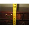Image 14 : Wooden Sideboard Table w/ 4 Doors, 6 Drawers & Metal Hardware 40"x14"x18"H