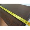 Image 9 : Wooden Asian Side Table w/ Curved Ends 31"x15"x39"H