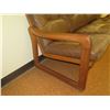 Image 9 : Wood Framed Cushioned 3 Section Sofa 72"x29"x30"H