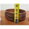 Image 16 : Misc Décor: Wooden Horse Statue, Monkeypod Bowl, Small Box & Wicker Cornucopia