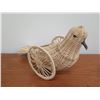 Image 7 : Misc Décor: Wooden Horse Statue, Monkeypod Bowl, Small Box & Wicker Cornucopia