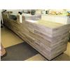 Image 1 : Cash Wrap 205"x29"x42"H with Cash Register PCR-T465 (other contents are