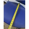 Image 8 : Qty 5 EckAdams Blue Upholstered Chairs 18"x19"x32"H