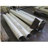 Image 10 : Multiple Footed Pipe 4.5-7"" Diameter, Lengths to 96"L & Metal Base 69"x69"x2"H