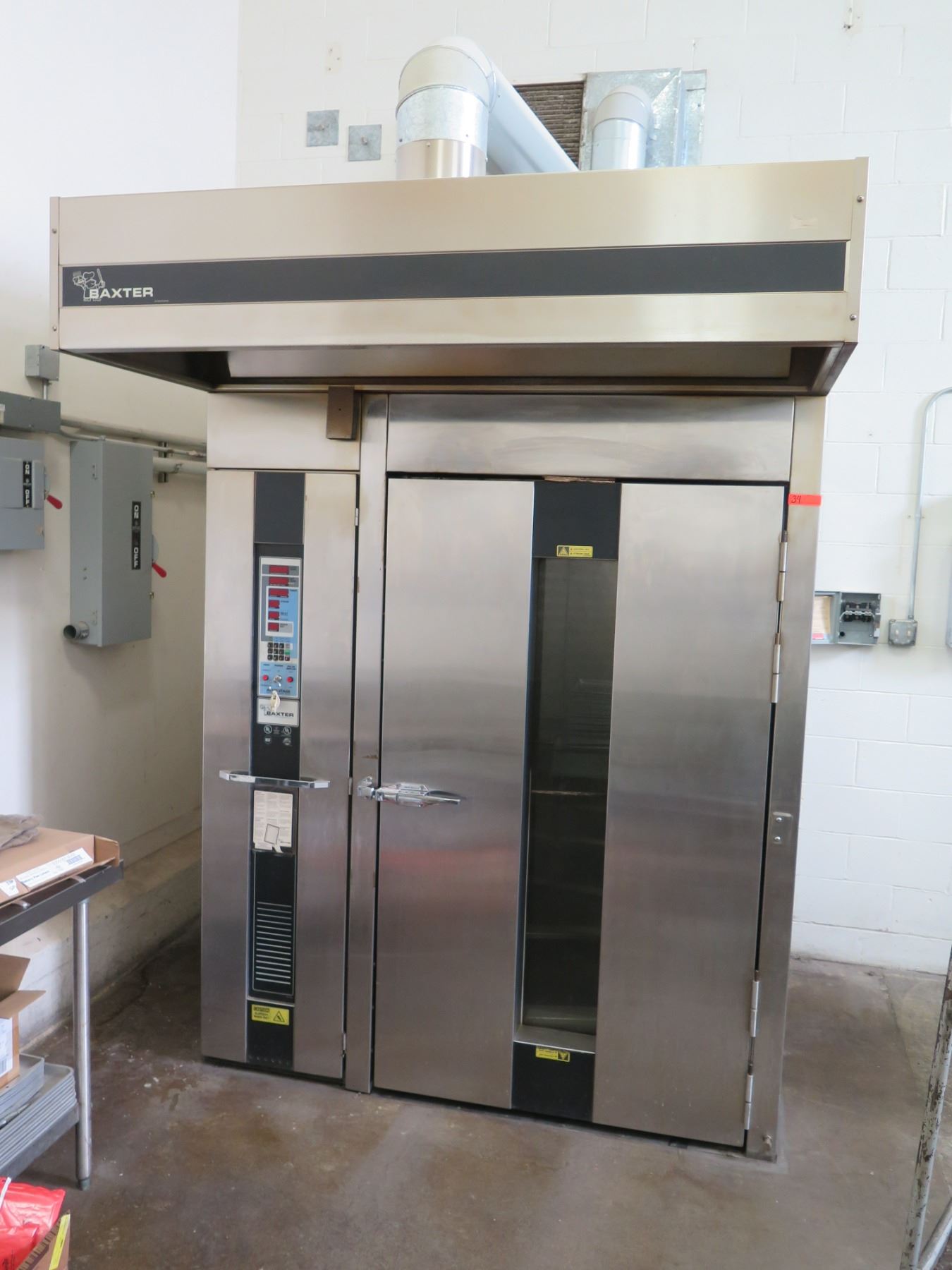 Baxter Advantage Rotating Rack Oven w/ Auto Pulse Airflow & Extra Racks